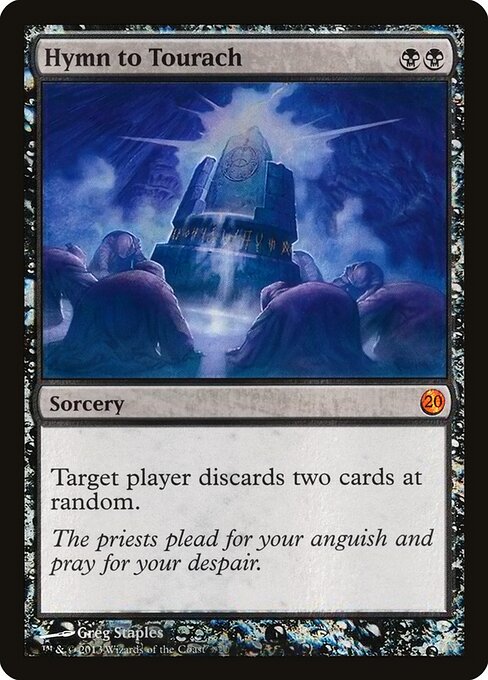 Hymn to Tourach V13-3 Mythic Excellent Englisch Foil