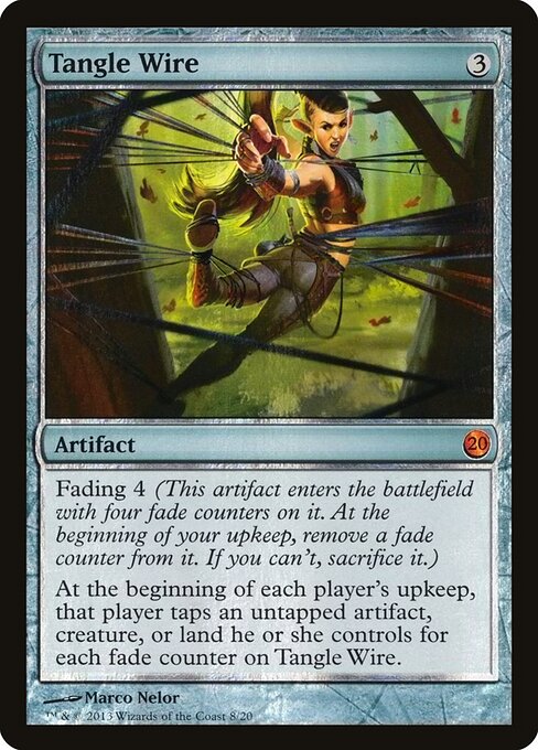 Drahtgewirr V13-8 Mythic Excellent Englisch Foil