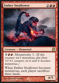 Glutverschlinger THS-120 Rare Excellent Englisch Foil