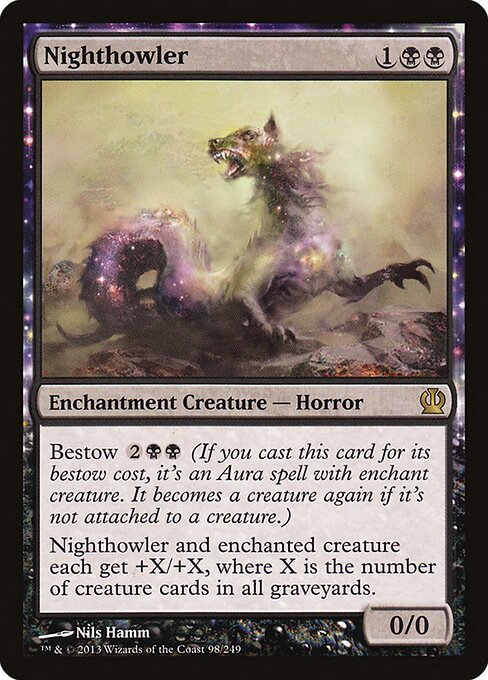 Nighthowler THS-98 Rare Light Played Englisch