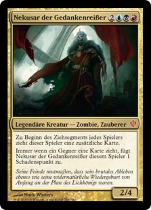 Nekusar der Gedankenreißer (V.1) C13-201 Mythic Good Deutsch