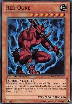 Roter Oger WGRT-025 Super Rare Good Deutsch