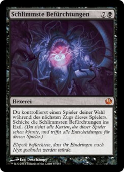 Schlimmste Befürchtungen JOU-87 Mythic Excellent Deutsch