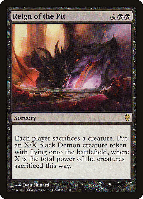 Reign of the Pit CNS-29 Rare Good Englisch