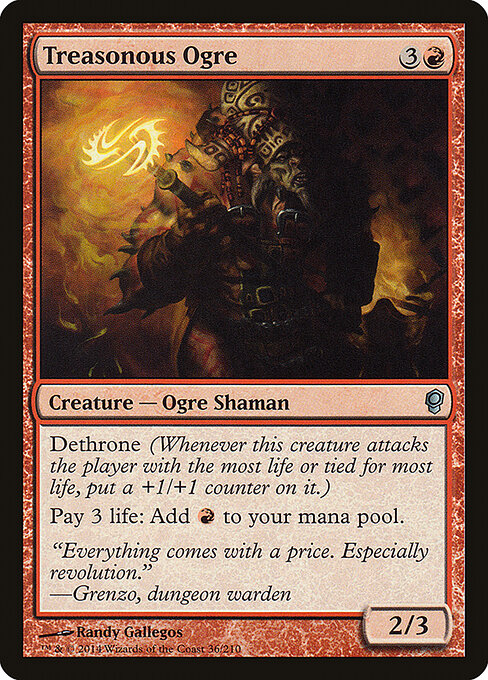Treasonous Ogre CNS-36 Uncommon Excellent Englisch