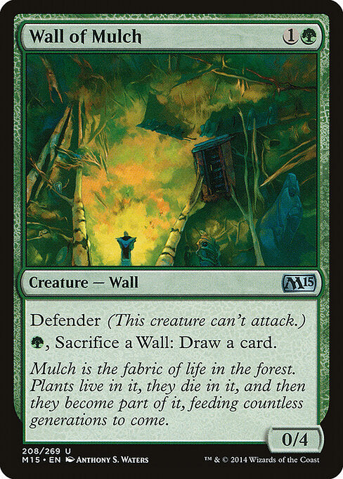 Mulchmauer M15-208 Uncommon Excellent Englisch Foil