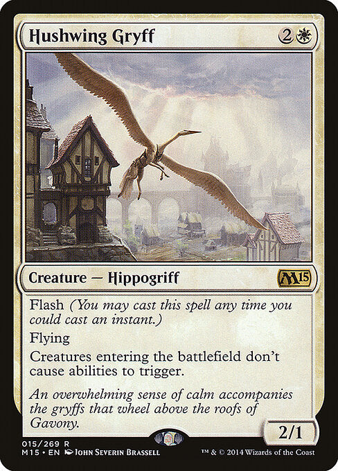 Hushwing Gryff M15-15 Rare Excellent Englisch
