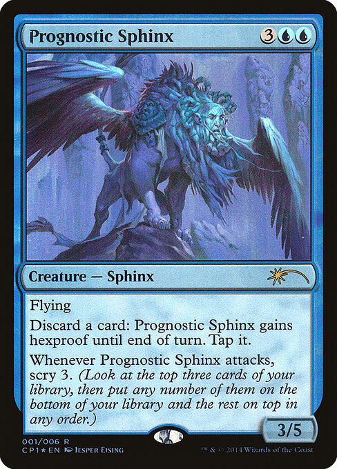 Prophezeiende Sphinx CPP-101 Rare Excellent Deutsch Foil