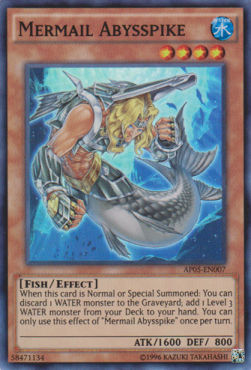 Mermail Abysspike AP05-007 Super Rare Good Englisch