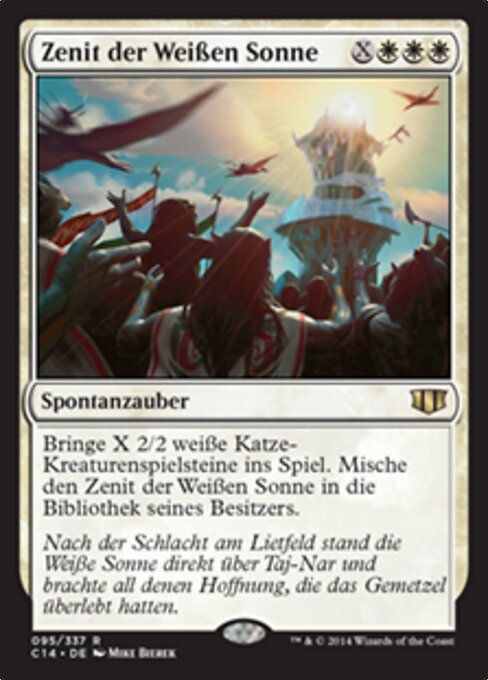Zenit der Weißen Sonne C14-95 Rare Excellent Deutsch