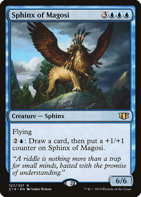 Sphinx of Magosi C14-127 Rare Excellent Englisch