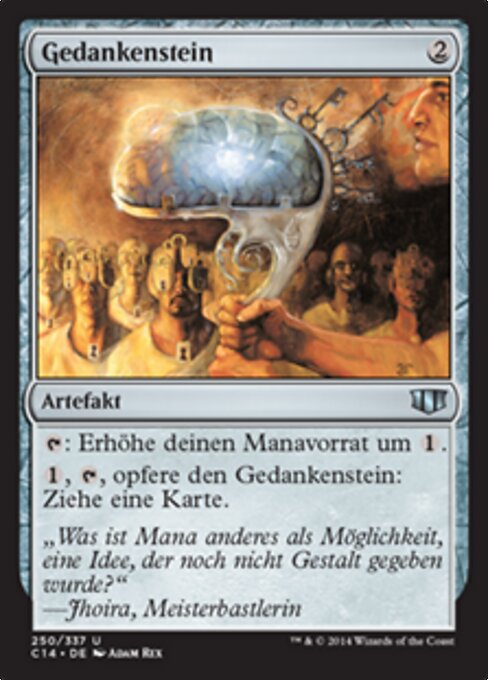 Gedankenstein C14-250 Uncommon Light Played Deutsch