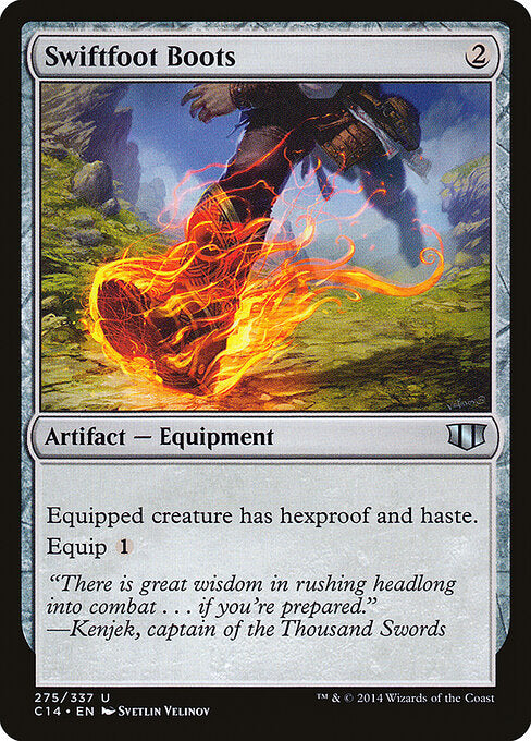 Swiftfoot Boots C14-275 Uncommon Light Played Englisch
