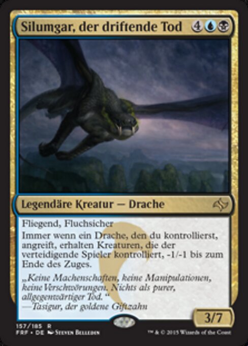 Silumgar, der driftende Tod FRF-157 Rare Light Played Deutsch