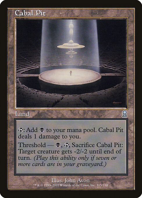 Cabal Pit ODY-315 Uncommon Good Englisch