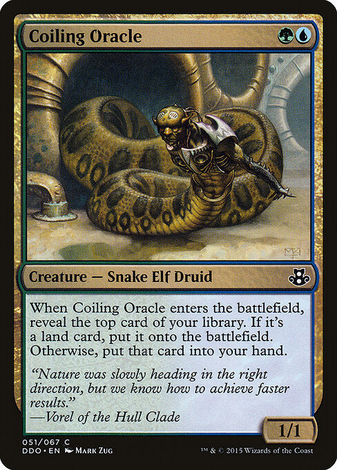 Coiling Oracle DDO-51 Common Light Played Englisch