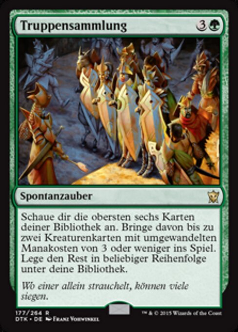 Truppensammlung DTK-177 Rare Excellent Deutsch