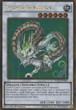 Naturia-Barkion PGL2-087 Gold Rare Good Deutsch 1. Auflage
