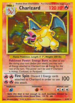 Glurak BS-4 Holo Rare Good Deutsch