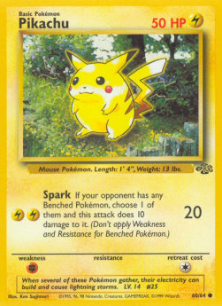 Pikachu JU-60 Common Good Englisch