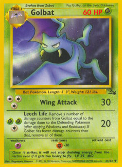 Golbat FO-34 Uncommon Played Deutsch