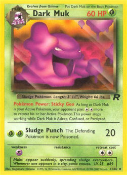 Dark Muk TR-41 Uncommon Poor Englisch