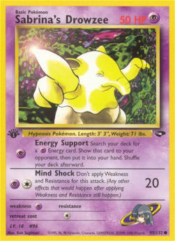 Sabrina's Drowzee GC-95 Common Good Englisch