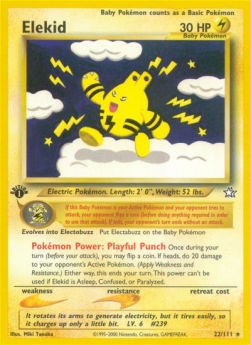 Elekid NG-22 Rare Good Deutsch
