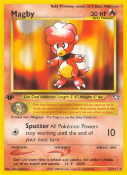 Magby NG-23 Rare Excellent Deutsch