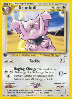 Granbull NG-37 Uncommon Light Played Deutsch