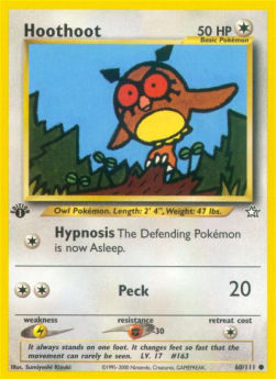 Hoothoot NG-60 Common Played Englisch