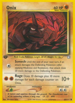 Onix NG-69 Common Near Mint Deutsch