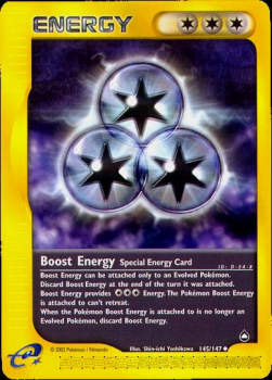 Boost Energy AQ-145 Uncommon Played Englisch Reverse Holo