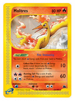 Moltres SK-21 Rare Light Played Englisch