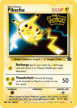 Pikachu WP-4 Promo Played Deutsch