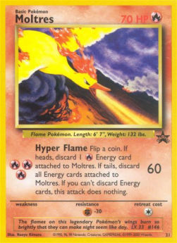Moltres WP-21 Promo Poor Englisch