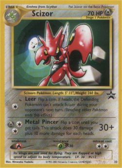 Scizor WP-33 Promo Near Mint Englisch
