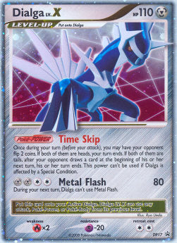 Dialga LV.X DPPR-17 Promo Light Played Deutsch