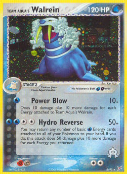 Team Aquas Walraisa MA-6 Holo Rare Poor Deutsch