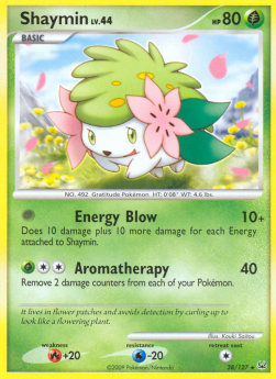 Shaymin Lv.44 PL-38 Rare Poor Deutsch