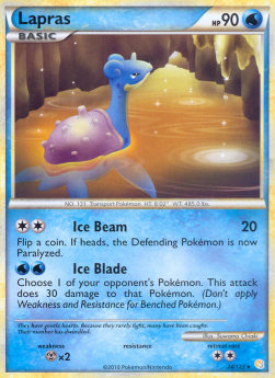 Lapras HS-24 Rare Excellent Deutsch