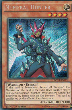 Numeral Hunter WSUP-021 Secret Rare Excellent Englisch 1. Auflage