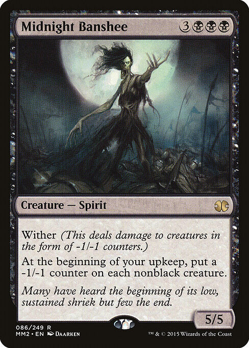 Midnight Banshee MM2-86 Rare Excellent Englisch Foil