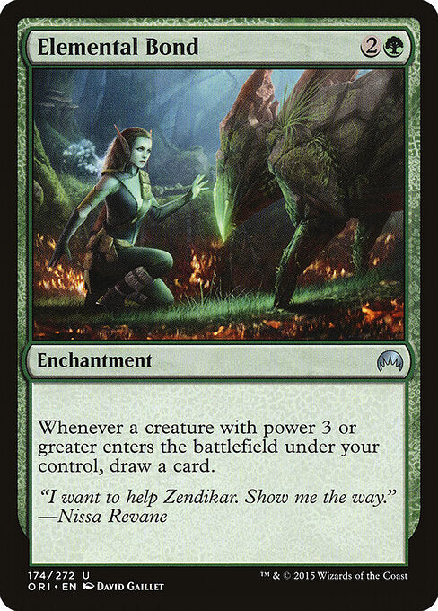 Elemental Bond ORI-174 Uncommon Excellent Englisch