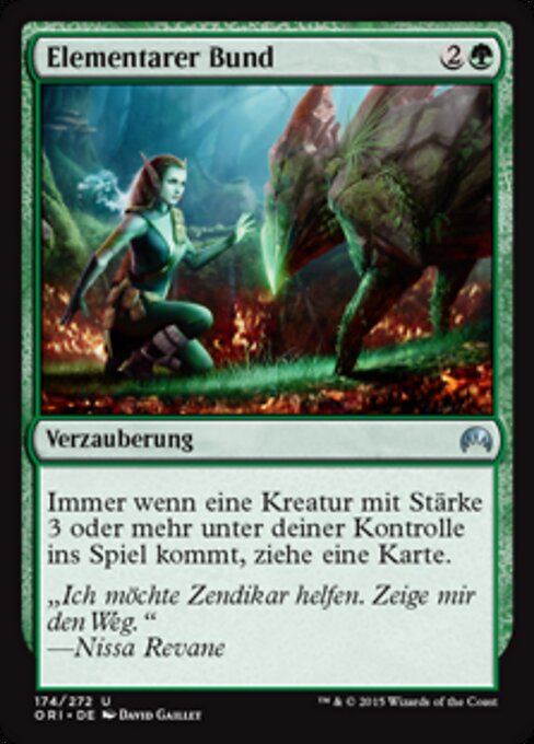 Elementarer Bund ORI-174 Uncommon Excellent Deutsch