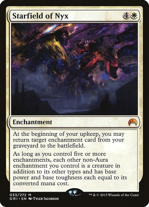 Sternenhimmel von Nyx ORI-33 Mythic Excellent Englisch Foil