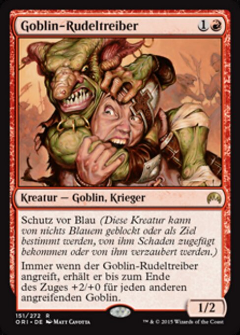 Goblin-Rudeltreiber ORI-151 Rare Near Mint Deutsch