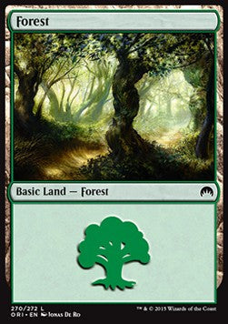 Wald (V.2) ORI-270 Land Excellent Deutsch Foil