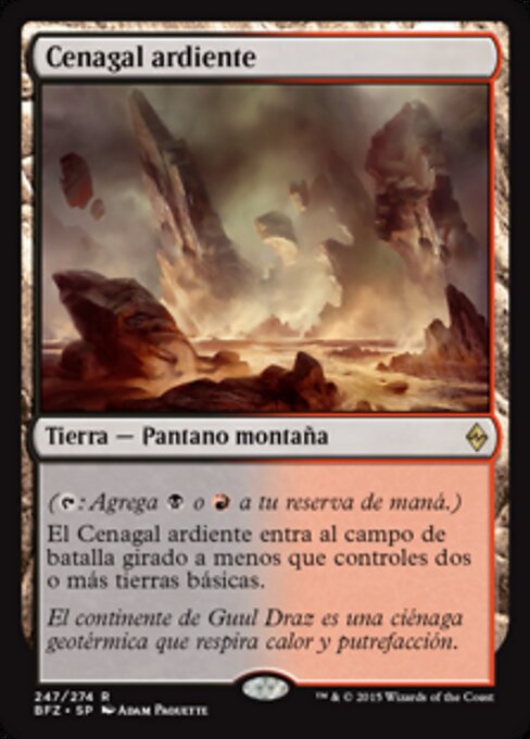 Smoldering Marsh BFZ-247 Rare Good Spanisch