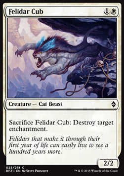 Felidar-Junges BFZ-25 Common Excellent Englisch Foil